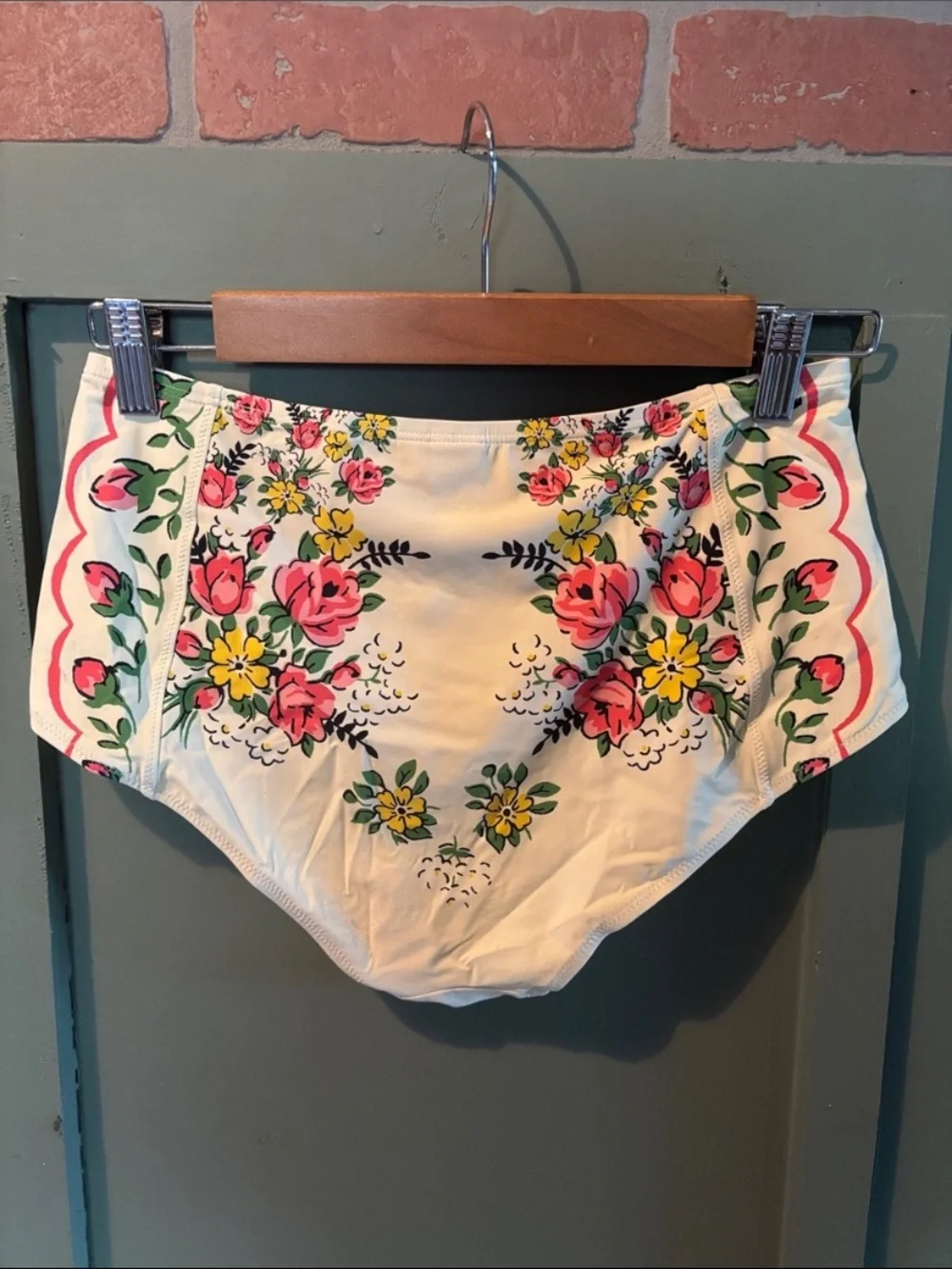 New Tory Burch Lipsi Reva Printed Garden Veil Bikini Swim Top Bottoms Floral S